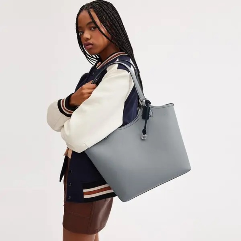 COACH Day Tote (Blue/Grey) - Picture 5 of 5